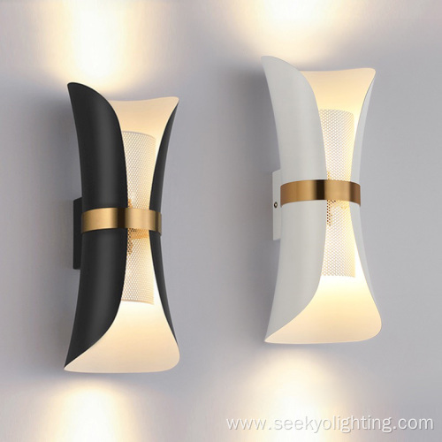 Indoor Metal Hotel Bedside Wall Mounted Lamp